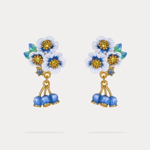 01_2_daf630ae-956e-46f4-97ad-c2ec01cda71e Blueberry Flower Earrings