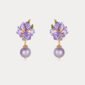 Iris Flower Earrings