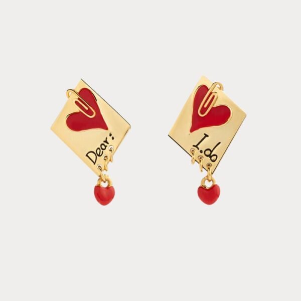 1_004937f2-82e9-49cc-98d4-93d9c6c7673f Heart Letter Earrings
