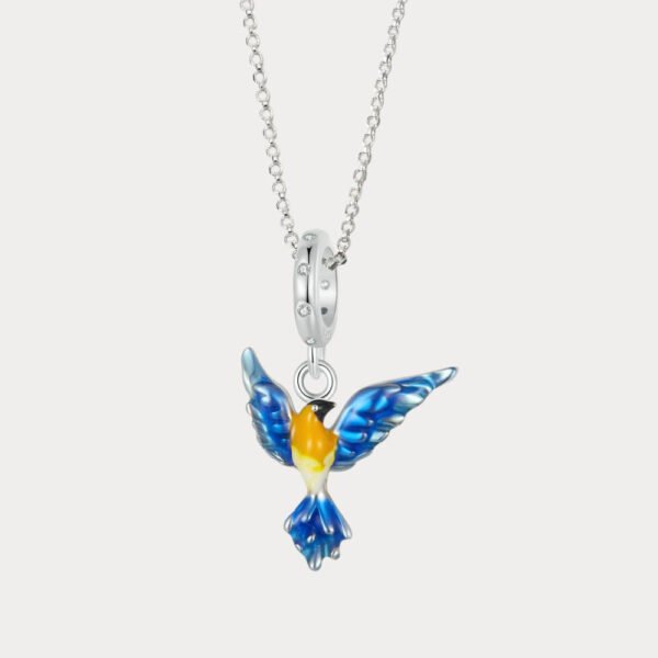 1_05529f59-0759-4b05-be76-8c94219bdfe8 Blue Bird Pendant Necklace