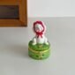 Bunny With Red Ribbon Trinket Box