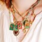 Bohemian Tarot Card Necklace