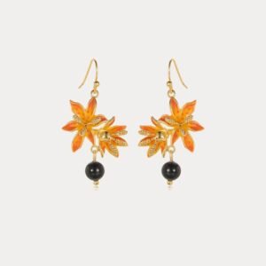 Blackberry Lily Earrings