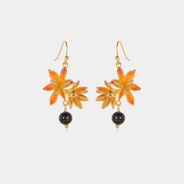 Blackberry Lily Earrings