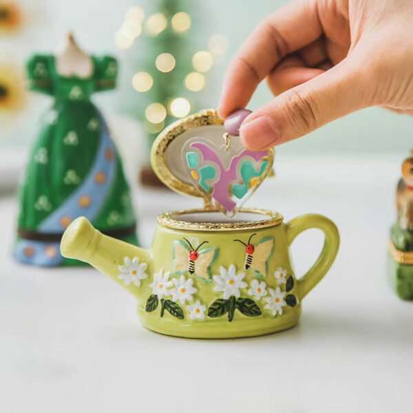 8981745325367_.pic_ Butterfly Garden Teapot Trinket Box