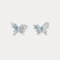 Butterfly Flower Earrings