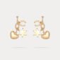 Horseshoes Heart Earrings