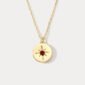 Burgundy Aurora Polaris Necklace