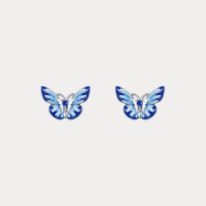 Blue Butterfly Earrings