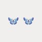 Blue Butterfly Earrings