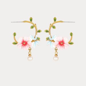 Hibiscus Earrings