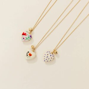 Heart Locket Pendant Necklace