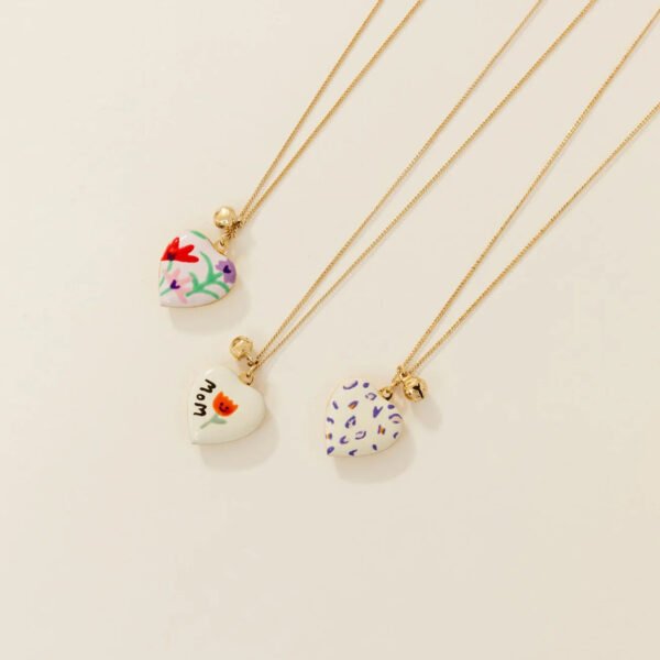 Heart Locket Pendant Necklace