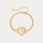 Butterfly Heart Bracelet