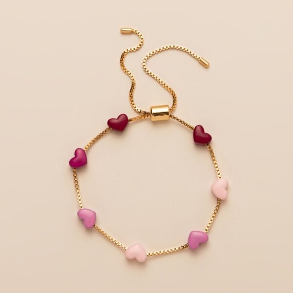 Heart Charm Bracelet